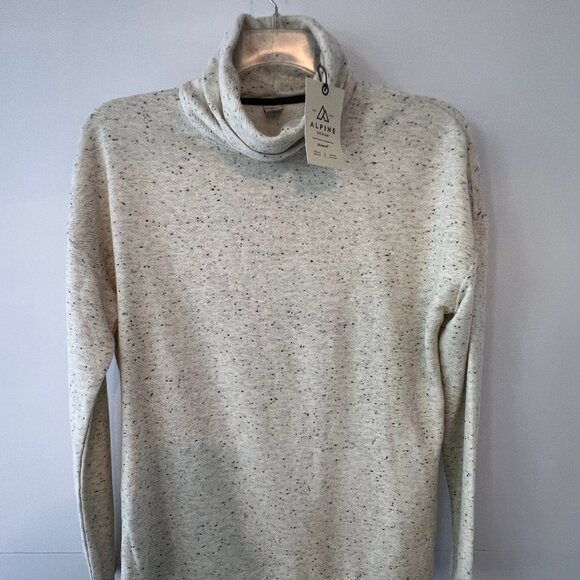 NEW Alpine Designs Women's Birch Ridge Pullover, Cream Heather, Size Large - Picture 2 of 15